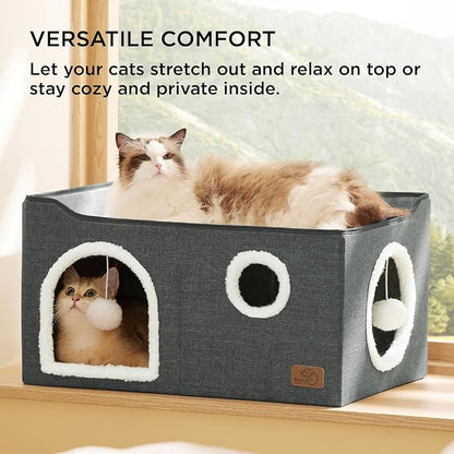 Bedsure Large Cat Beds for Indoor Cats - Image 3