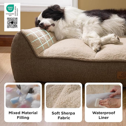 Bedsure SupportMax™ XL Plus Orthopedic Dog Beds Large Sized Dog - Image 5