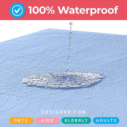 Utopia Bedding Washable Underpads 34" x 52", Waterproof Reusable Heavy - Image 6