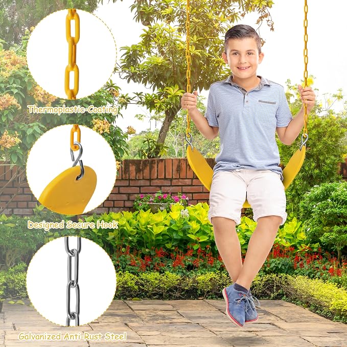 Sunnyglade 8PCS Swings Seats Heavy Duty - Image 3