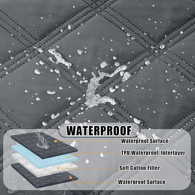 Smiry Waterproof Dog Bed Cover Blanket 30x70, Soft Reversible Pet Blanket - Image 2