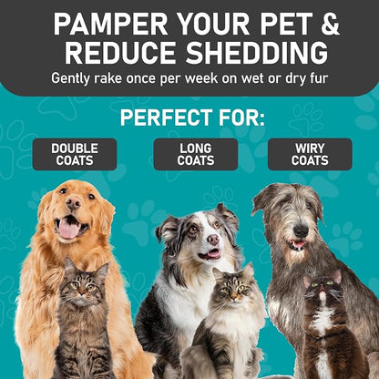 Maxpower Planet Pet Grooming Rake and Dematting Comb - Image 5