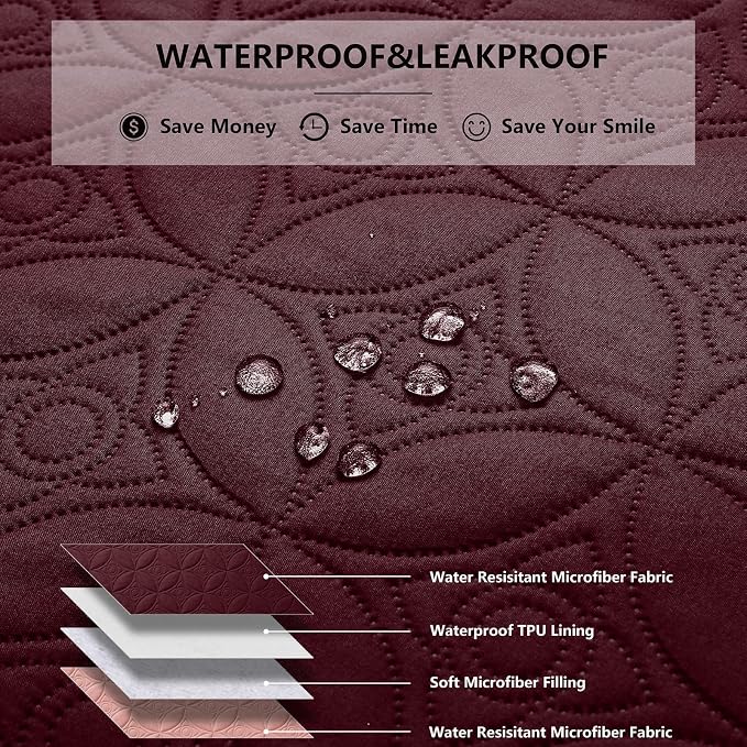 Waterproof Dog Blanket, 52x82 inches Pet Couch Covers - Image 2