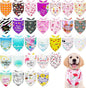 30 Pcs Mothers Day Small Dog Bandanas Bulk 25 Inch Love Mom Dog Bandanas by Bestwishforyou