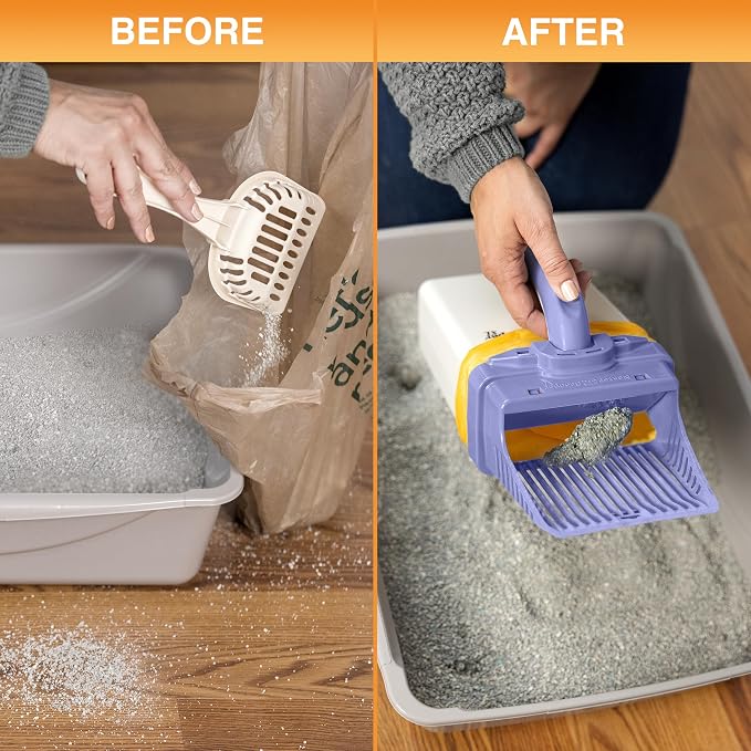 Neater Pet Brands Neater Scooper XL Cat Litter Scoop, 15 Refill Bags – - Image 8