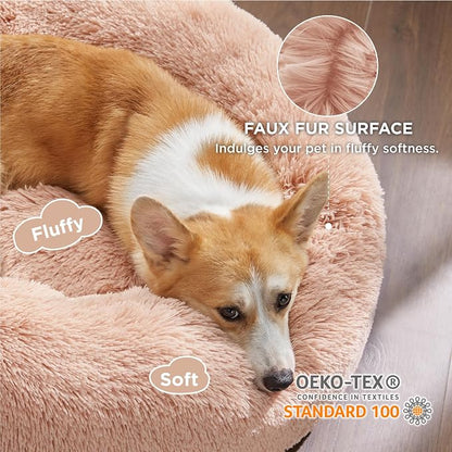 Bedsure Calming Dog Bed for Medium Dogs - Image 2