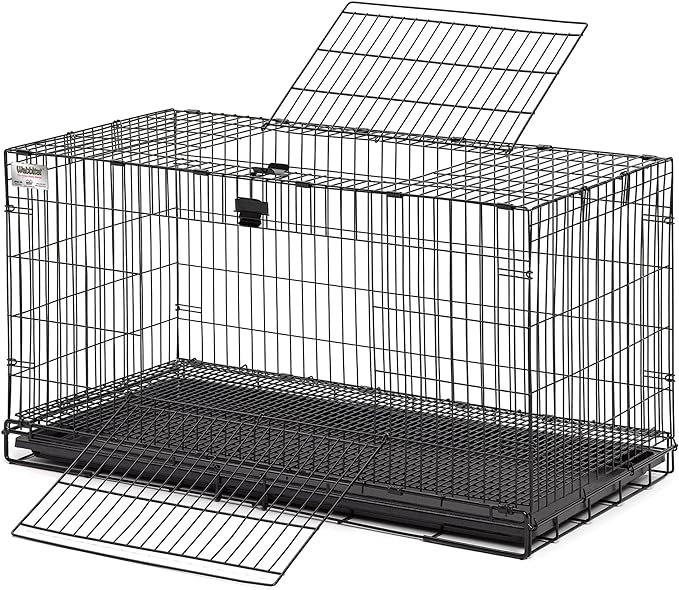 MidWest Homes for Pets Medium Wabbitat Rabbit Cage, Grid Mesh Floor, Removable by MidWestHomesForPets