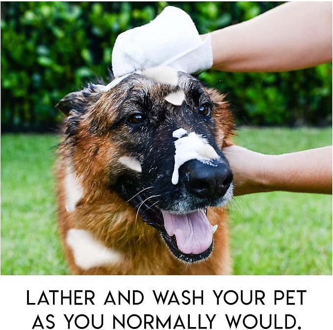 ScrubbyPet No Rinse Pet Wipes- Use Pet Bathing, Pet Grooming Pet Washing - Image 6