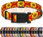 Dog Collar, Floral Boys Girls Puppy Collar by Seyezo