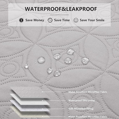 Waterproof Dog Blanket, 30x53 inches Small Pet Couch Covers - Image 2