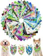 PET SHOW 50 Pack Hawaiian Dog Bandanas Bulk by PETSHOW