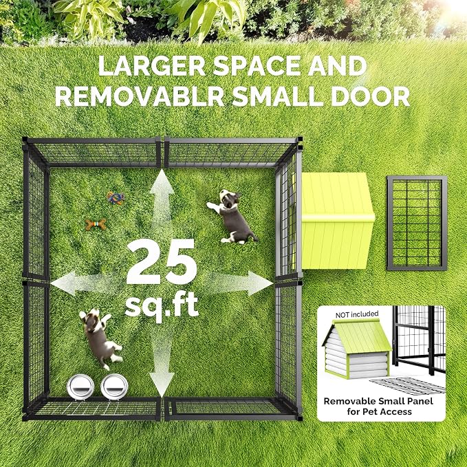 Sino Luban Outdoor Dog Kennel Outside Run - Image 2