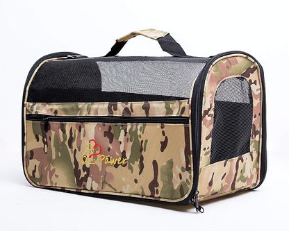 Pawer 18” x 10” x 10”Soft-Sided Foldable Airline Approved Pet Carrier - Image 4