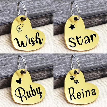 Ultra Joys Dog ID Tag, Custom Dog Tag Personalized Cat Tag, Pet ID Tag - Image 3