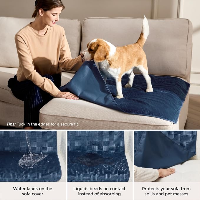 Bedsure Waterproof Couch Cover for Dogs Washable - Image 2
