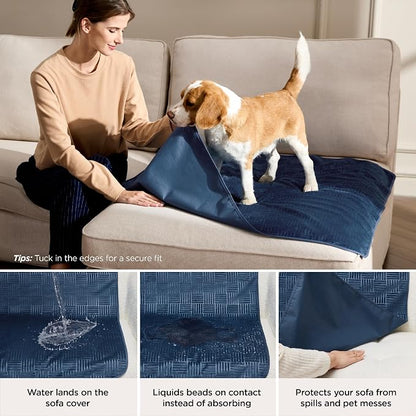 Bedsure Waterproof Couch Cover for Dogs Washable - Image 2