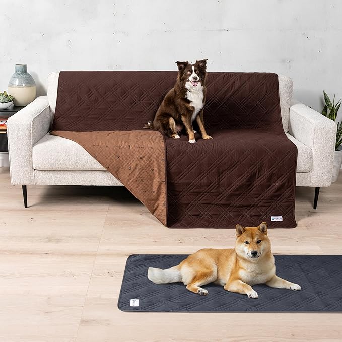 PetAmi Waterproof Couch Cover for Dogs, Reversible Furniture Protector for Pet - Image 2