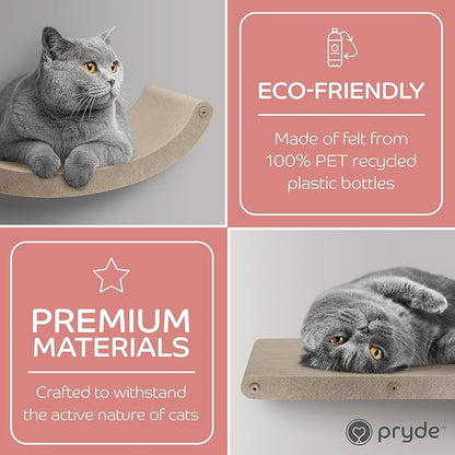 Wall Mounted Cat Steps Short Shelves by Pryde Pets - Image 6