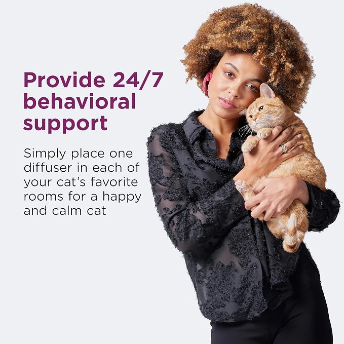COMFORT ZONE Multi Cat Calming Diffuser Refill, 6 Pack – Cat Calming Pheromone - Image 5