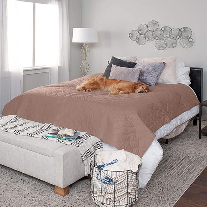 Furhaven Waterproof & Non-Slip Queen Size Mattress Cover Protector - Image 3