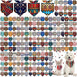 Amylove 120 Pcs St. Patrick's Day Dog Bandanas Bulk Holiday Triangle Dog Pack by Amylove