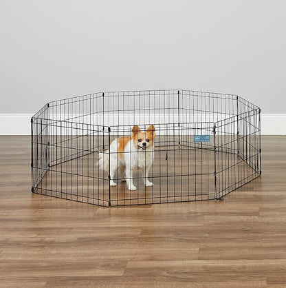 MidWest Homes for Pets Folding Metal Puppy / Dog Exercise Pen, Indoor/Outdoor - Image 3
