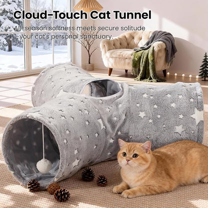 Tempcore 3-Way Collapsible Cat Tunnel Toy - Image 4