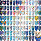 150 Pcs Ocean Dog Bandanas Bulk Summer Pet Bibs Triangle Ocean Themed Pet Scarf by Huhumy