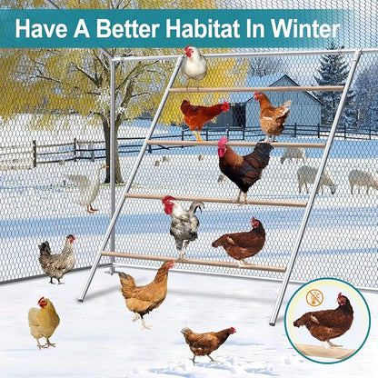 Chicken Perch, Chicken Coop Roosting Perch - Image 5