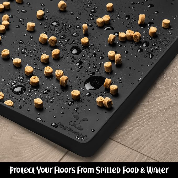 DogBuddy Dog Food Mat Waterproof Silicone Pet Feeding Mat - Image 7