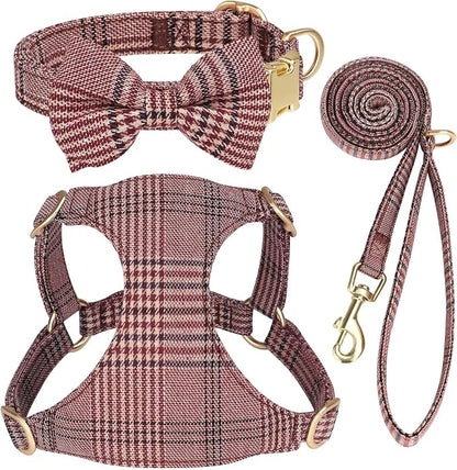 Beirui Cute Small Dog Harness Collar and Leash Set by Beirui