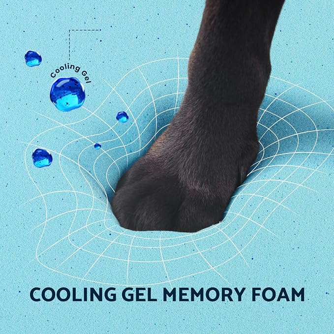 Orthopedic Memory Foam Dog Bed for Extra Large Dogs, Waterproof Lining and - Image 3