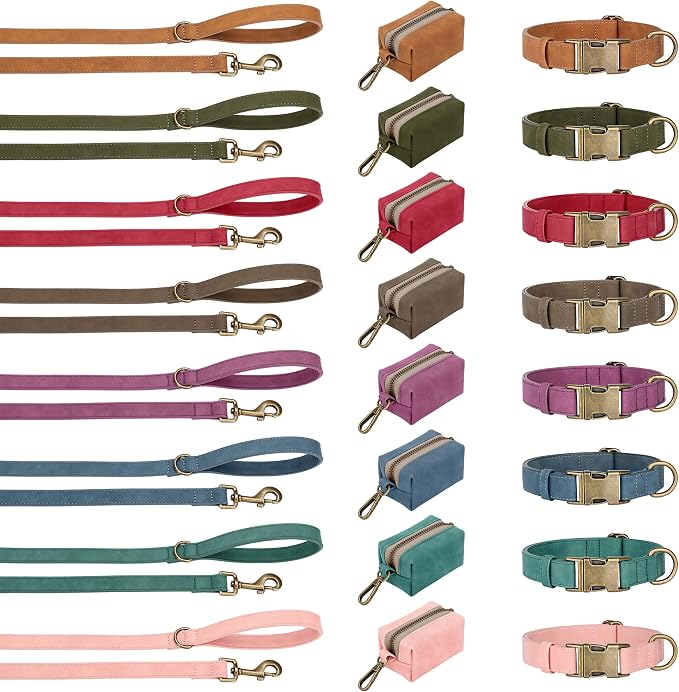Didog Soft PU Leather Dog Collar, Stylish Quick Released Dog Collar - Image 6