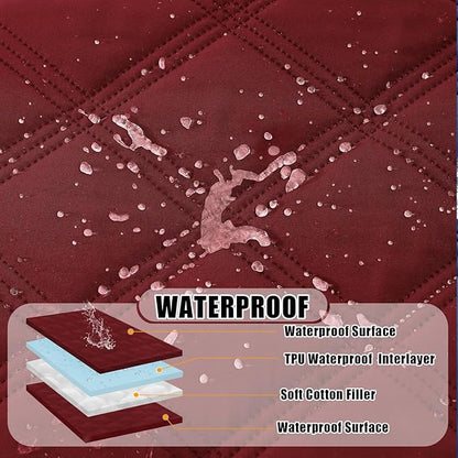 Smiry Waterproof Dog Bed Cover Blanket 30x70, Soft Reversible Pet Blanket - Image 2