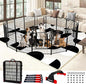 Dog Playpen Outdoor for Medium/Large Dogs 36'' High, Heavy Duty Dog Playpen by IGOOUO
