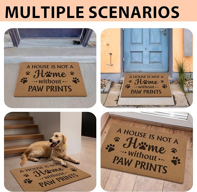 Funny Dog Door Mats, Dog Lovers Mom Dad Gifts Door Mat - Image 7