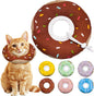 Cat Cone Collar Soft, Adjustable Cat Recovery Collar Kitten Cones to Stop by Seyezo
