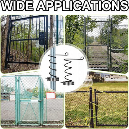 2 Pcs Automatic Chain Link Self Closing Gate Closer - Image 6