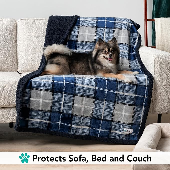 PetAmi Dog Blanket for Medium Large Dogs, Pet Bed Blanket Cat Puppy Kitten - Image 3