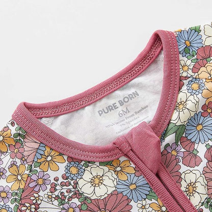 pureborn Baby Infant Boys Girls Sleeper Snug Fit Viscose from Bamboo Pajamas - Image 5