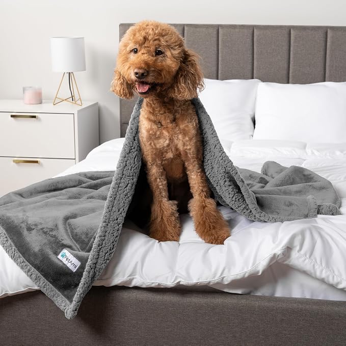 PetAmi Waterproof Dog Blanket for Medium Large Dog Puppy Cat Throw for Couch - Image 8