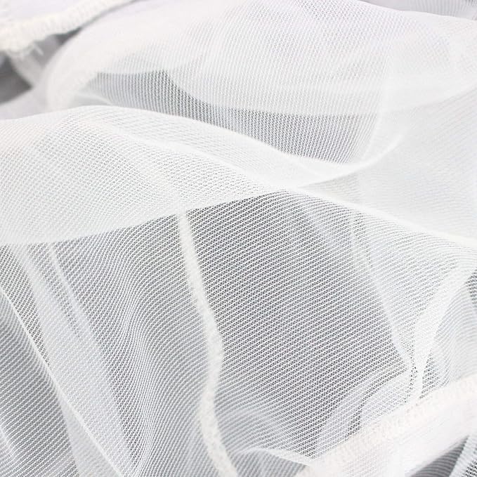 ISMARTEN Bird Cage Seed Catcher, Airy Gauze Bird Cage Cover Seeds Guard - Image 3