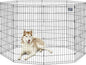 MidWest Homes for Pets Folding Metal Dog Exercise Pen, Indoor/Outdoor Playpen by MidWestHomesForPets