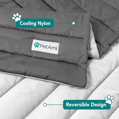PetAmi Cooling Mat for Dog, Premium Pet Cooling Blanket for Crate Kennel - Image 3