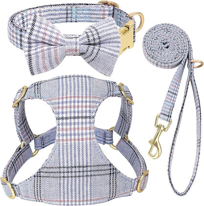 Beirui Cute Small Dog Harness Collar and Leash Set by Beirui