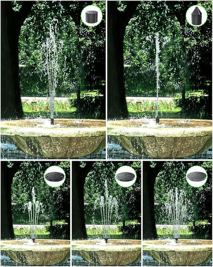 Biling Solar Water Pump for Bird Bath, 6.5W Solar Panel Kit Outdoor Solar - Image 4