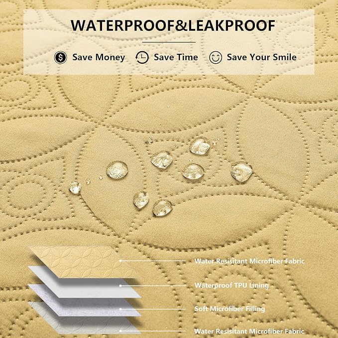 Waterproof Dog Blanket, 52x82 inches Pet Couch Covers - Image 2