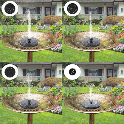 Mademax 1W Solar Bird Bath Fountain Pump, Solar Fountain, Free Standing - Image 3