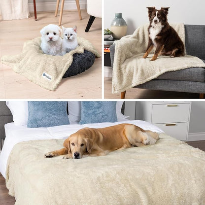 PetAmi Fluffy Waterproof Dog Blanket - Image 6