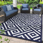 GENIMO Outdoor Rug for Patio Clearance, Reversible Plastic Camping Rugs by GENIMO